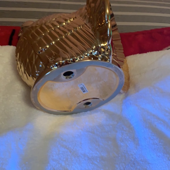 Bath and body Works gold turkey candle holder new - Picture 5 of 7